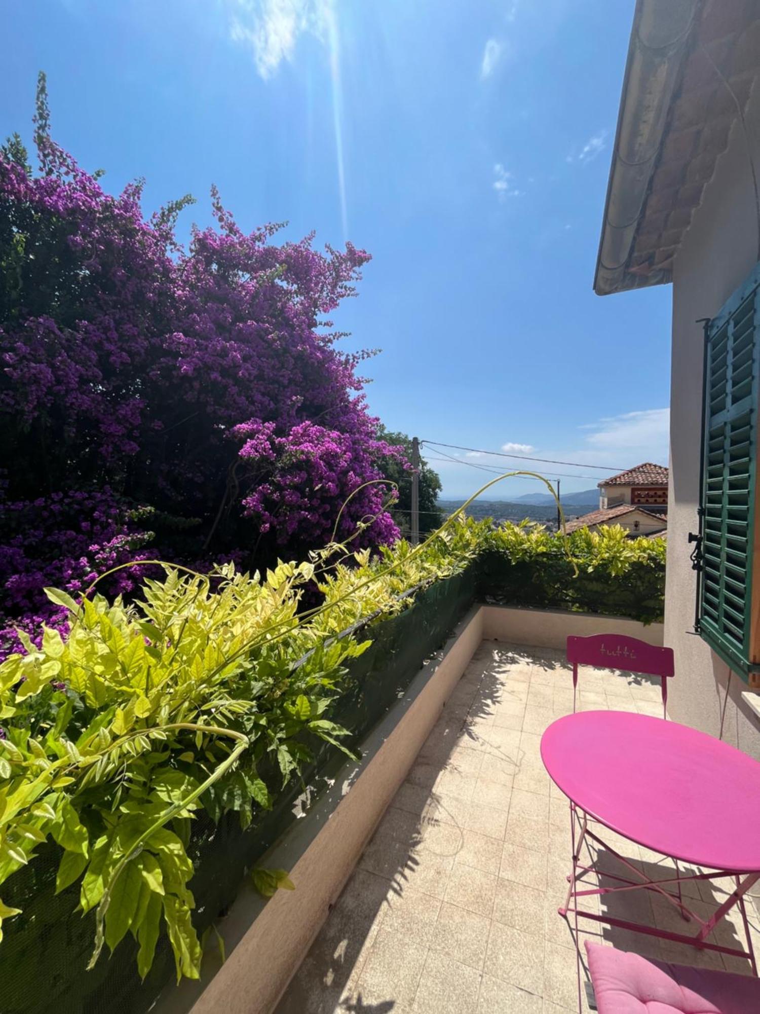 Villa 2 Chambres Renovee Juillet 2023 - Vue Mer - Parking Prive Grasse Exterior photo